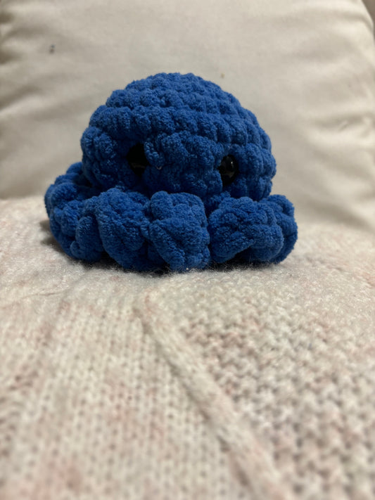 Dark blue squishy octopus