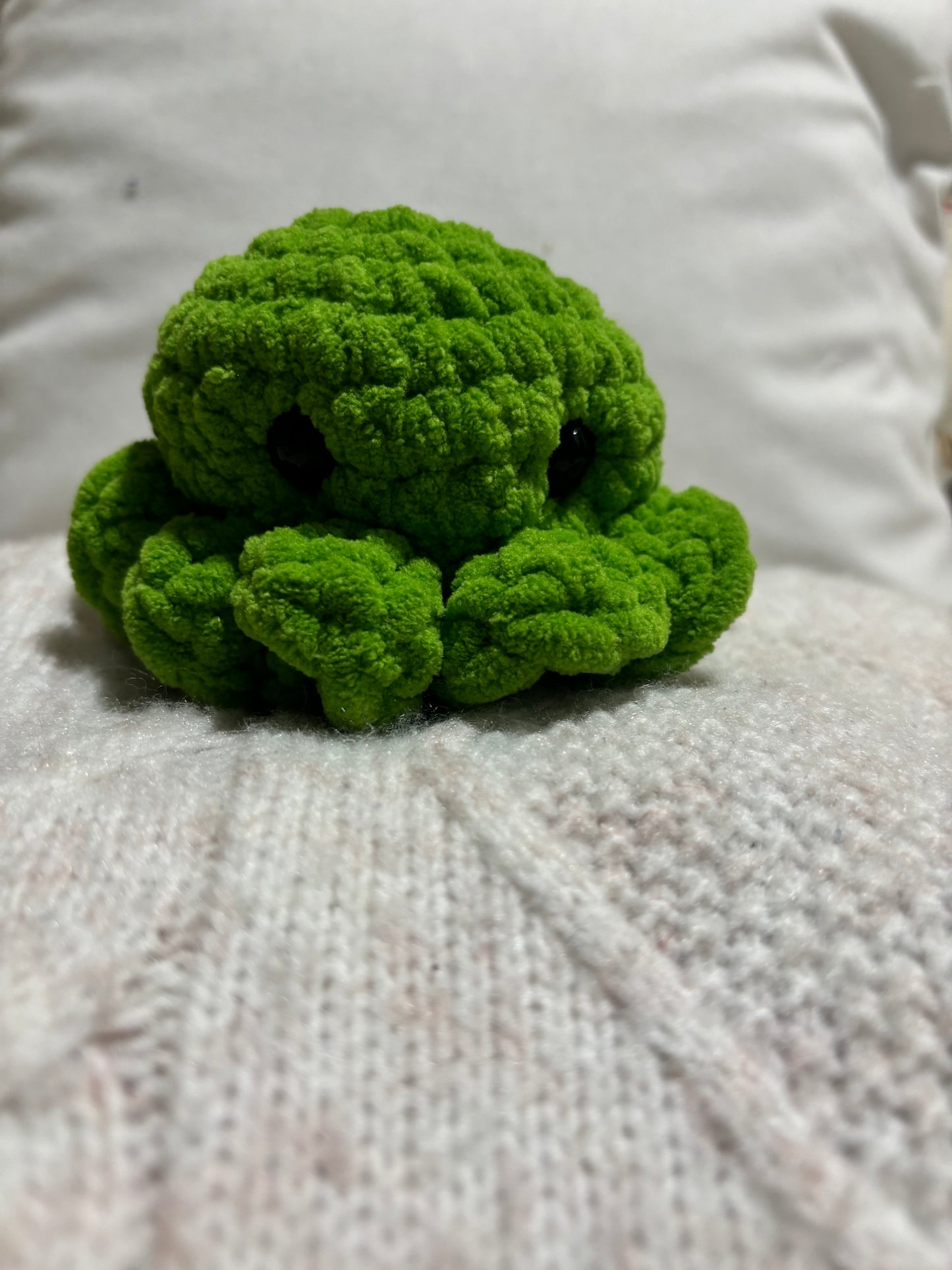 Green squishy octopus